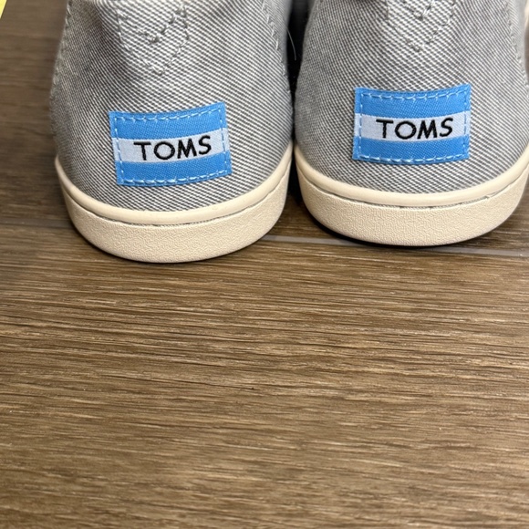 TOMS Women's NWT Deconstructed Alpargata Slip-On Casual Shoes, Gray, Size 8.5 - Picture 5 of 11